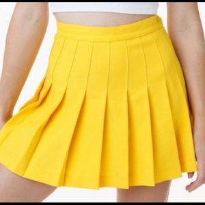 Los Angeles Apparel Mini Tennis Skirt